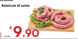 DeSpar Express Salsiccia di suino offerta