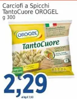 Market Ingross Carciofi a Spicchi TantoCuore OROGEL offerta