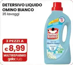 Gala Supermercati Detersivo liquido Omino Bianco offerta
