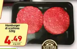 Ipercarni Hamburger di scottona offerta