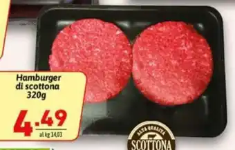 Ipercarni Hamburger di scottona offerta