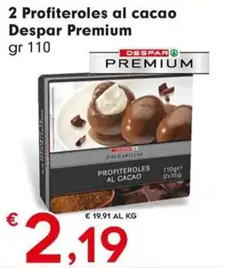 DeSpar Express Profiteroles al cacao Despar Premium offerta