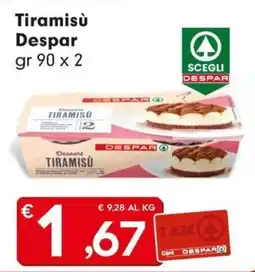DeSpar Express Tiramisù Despar offerta