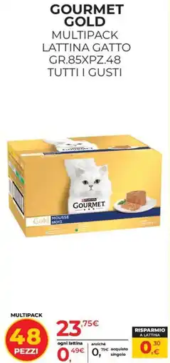 Arcaplanet Gourmet Gold Mousse Moya offerta