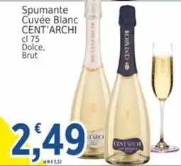 Market Ingross Spumante Cuvée Blanc CENT'ARCHI offerta