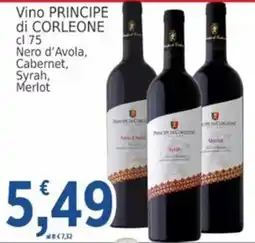 Market Ingross Vino PRINCIPE di CORLEONE offerta