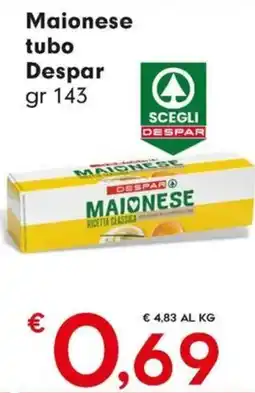 DeSpar Express Maionese Despar offerta