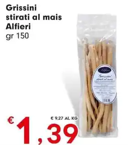 DeSpar Express Grissini stirati al mais Alfieri offerta