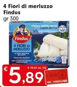 DeSpar Express 4 Fiori di merluzzo Findus offerta