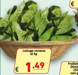 Ipercarni Lattuga romana offerta
