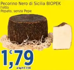 Market Ingross Pecorino Nero di Sicilia BIOPEK offerta