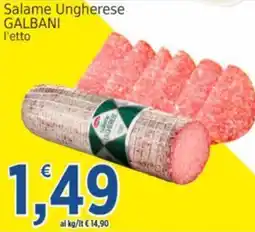 Market Ingross Salame Ungherese GALBANI offerta