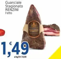 Market Ingross Guanciale Stagionato RENZINI offerta