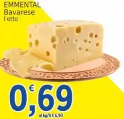 Market Ingross EMMENTAL Bavarese offerta