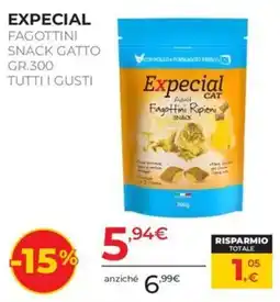 Arcaplanet Expecial Fagottini Snack Gatto offerta