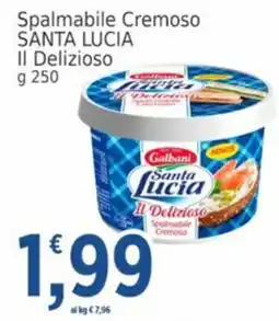 Market Ingross Spalmabile Cremoso Santa Lucia Il Delizioso offerta