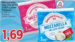 Market Ingross Mozzarella VALCOLATTE offerta