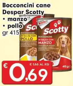 DeSpar Express Bocconcini cane Despar Scotty offerta