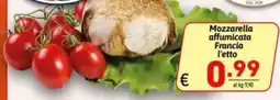 Ipercarni Mozzarella affumicata Francia offerta