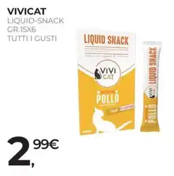 Arcaplanet VIVICAT LIQUID-SNACK offerta
