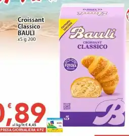 Sidis Croissant Classico BAULI offerta