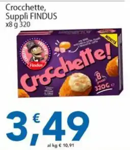 Sidis Crocchette Suppli FINDUS offerta