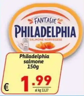 Ipercarni Philadelphia salmone offerta