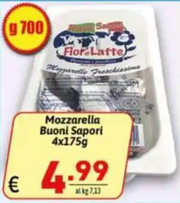 Ipercarni Mozzarella Buoni Sapori offerta