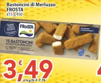 Sidis Bastoncini di Merluzzo FROSTA offerta