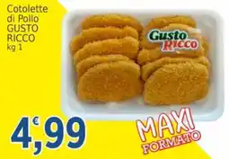 Market Ingross Cotolette di Pollo Gusto Ricco offerta