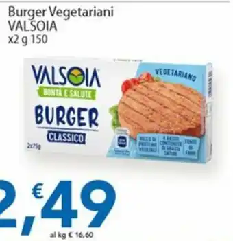 Sidis Burger Vegetariani VALSOIA offerta