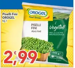 Sidis Piselli Fini OROGEL offerta