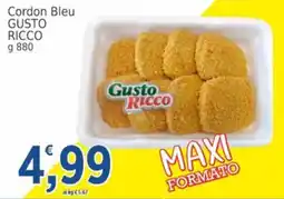 Market Ingross Cordon Bleu Gusto Ricco offerta