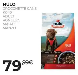 Arcaplanet NULO CROCCHEtte CANE ADULT AGNELLO MAIALE MANZO offerta
