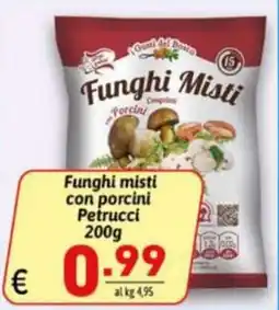 Ipercarni Funghi misti con porcini Petrucci offerta