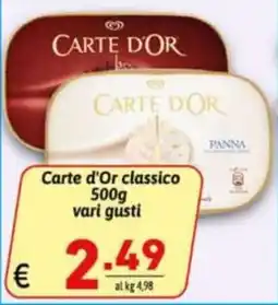 Ipercarni Carte d'Or classico offerta