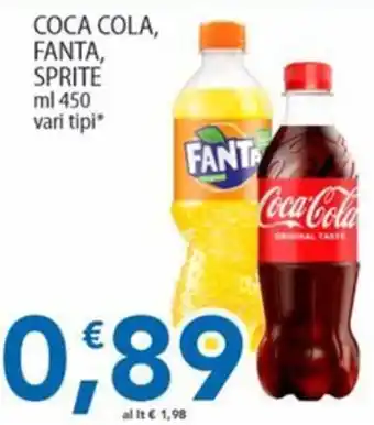 Sidis Coca Cola, Fanta, Sprite offerta