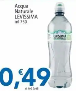 Sidis Acqua Naturale LEVISSIMA offerta