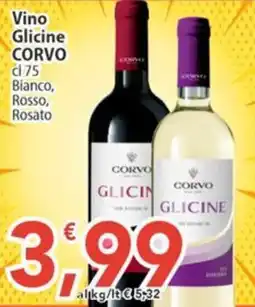 Sidis Vino Glicine CORVO offerta