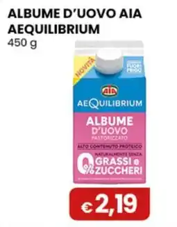 Gala Supermercati Album d'uovo AIA Aequilibrium offerta