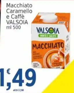 Market Ingross Macchiato Caramello e Caffè VALSOIA offerta