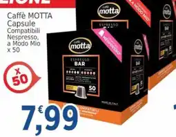 Market Ingross Caffè Motta Capsule Compatibili Nespresso, a Modo Mio offerta