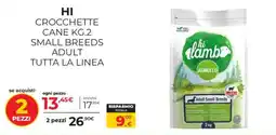 Arcaplanet HI CROCCETTE CANE KG.2 SMALL BREEDS ADULT offerta