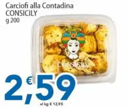 Sidis Carciofi alla Contadina CONSICILY offerta