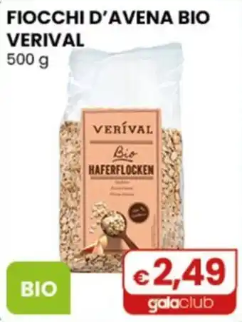 Gala Supermercati Fiocchi d'avena bio Verival offerta