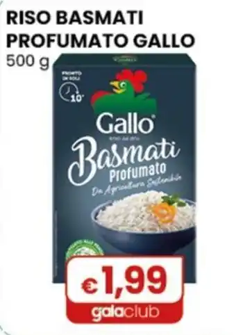 Gala Supermercati Riso Basmati Profumato Gallo offerta