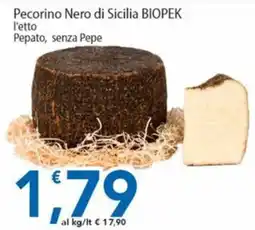 Sidis Pecorino Nero di Sicilia BIOPEK offerta