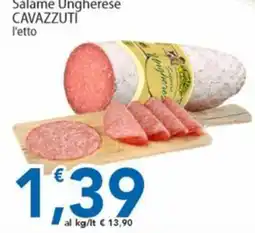 Sidis Salame Ungherese CAVAZZUTI offerta