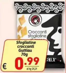Ipercarni Sfogliatine croccanti Guttiau offerta