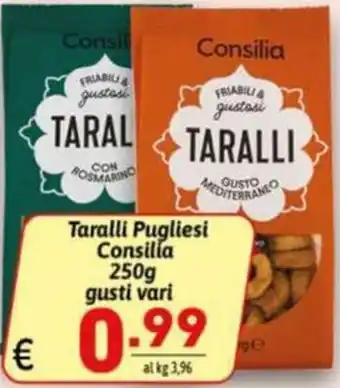 Ipercarni Taralli Pugliesi Consilia offerta